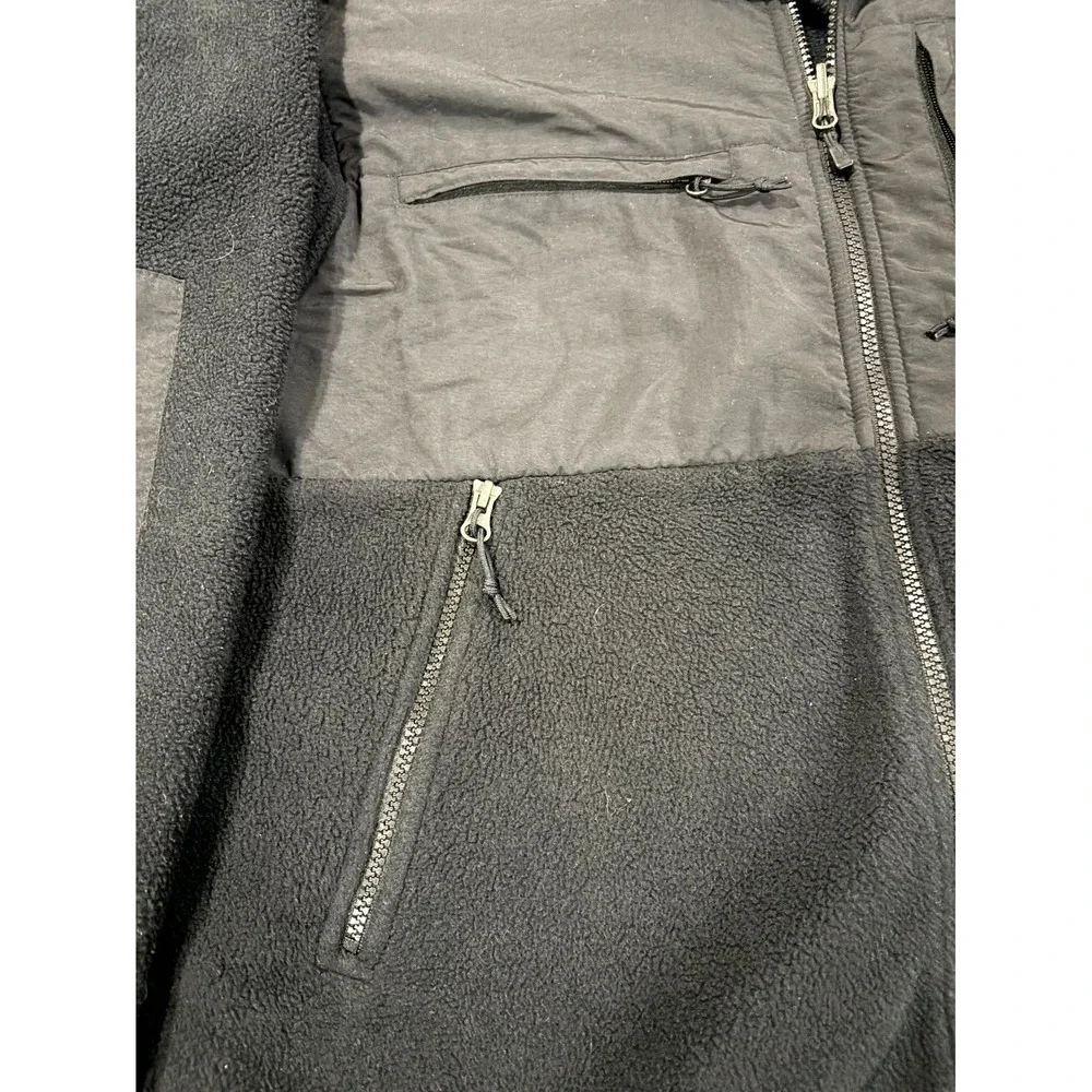 The North Face Retro Denali Jacket Mens Medium Black Fleece Polartec‎ Full Zip